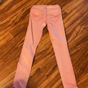 Aeropostale Size 00 Faded Hot Pink Jeans